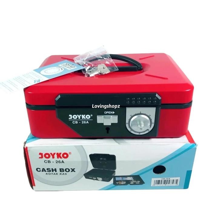 

Cash Box Joyko CB-26A dengan Kunci dan Kombinasi - Desk