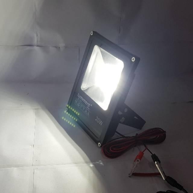 Lampu Sorot DC 12V 20w 20 watt LUMMENT / LAMPU DC 12V