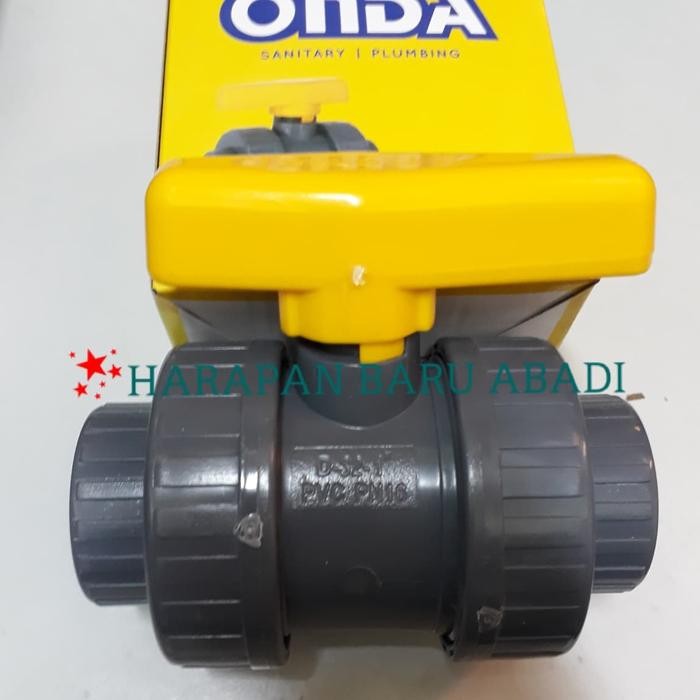 Ball Valve Watermur PVC ONDA 1" inch / True Union Ball Valve