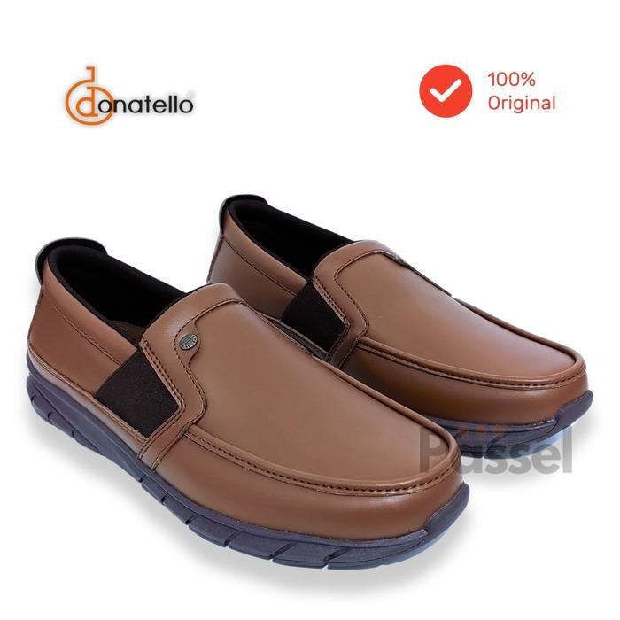 Passel x Donatello Sz. 39-43 Sepatu Pantofel Semi Formal Pria Slip On FW70011 / FW70012 / FW70013