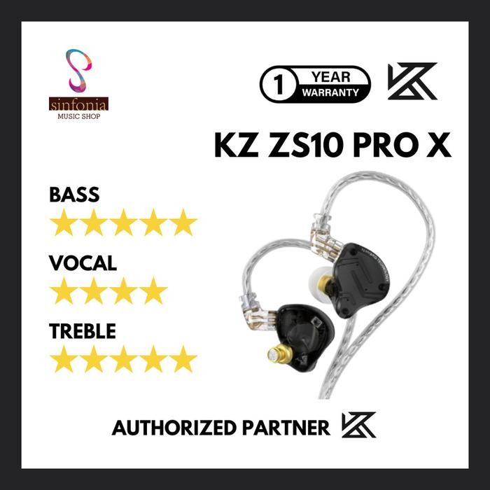 Kz Zs10 X Metal Earphone With C