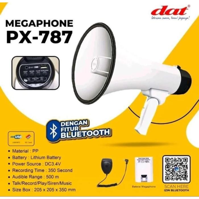 Dat Megaphone Px 787 Bluetooth