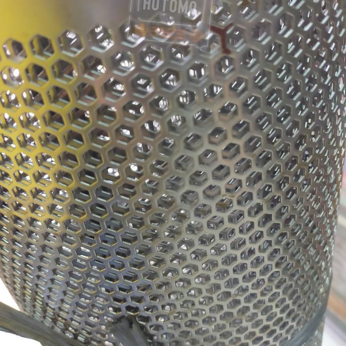 Grill Ram Bok Speaker Besi 1 X 2 Meter Motif Segi Ram Speaker Gulungan