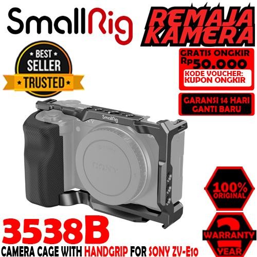 Smallrig Cage With Silicone Hand Grip For Sony Zv-E10 3538 - Resmi