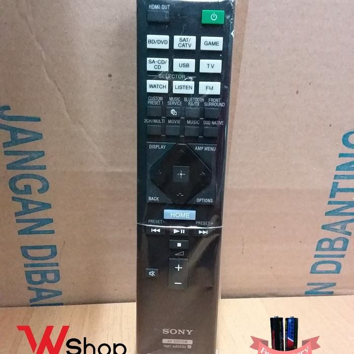 REMOT DVD HOME THEATER SONY