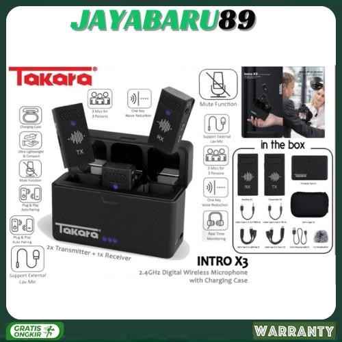 Takara Intro X3 Mic Wireless