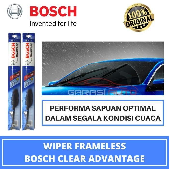 Wiper Etios Valco Original Bosch Clear Advantage Karet Frameless 26"