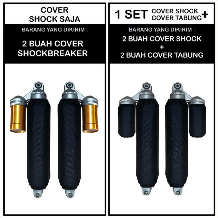 SARUNG PELINDUNG PENUTUP COVER SOKBREKER SHOCK BREAKER BELAKANG MOTOR YAMAHA NMAX NEO 2024 ANTI AIR