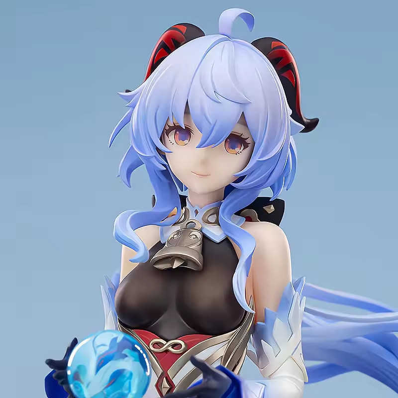 Hot Genshin Impact Statue Original Genshin Impact Anime Figures Ganyu Cute Girl Figurines Lucky Doll