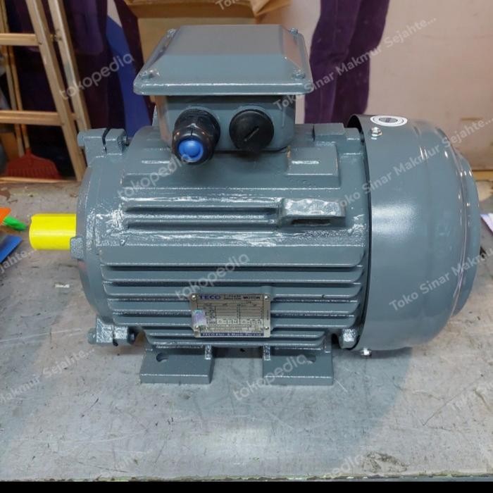 ELEKTROMOTOR TECO 5 HP 4 POLE 3 PHASE