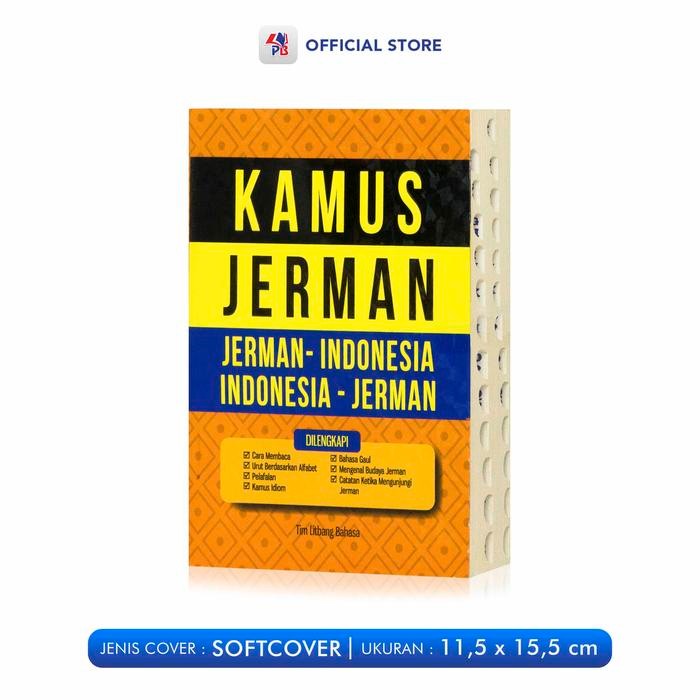 Kamus Bahasa Jerman / Kamus Bahasa Jerman - Indonesia / Indonesia Jerman - Ukuran Saku Dengan Index
