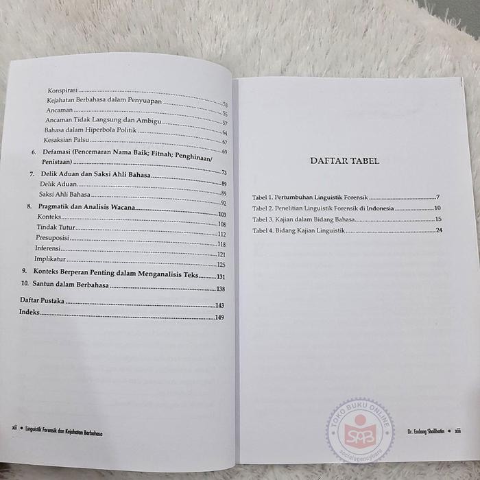 Linguistik Forensik dan Kejahatan Berbahasa - Endang Sholihatin