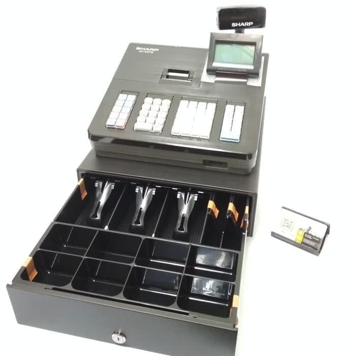 Cash Register Xe-A207B - Mesin Kasir Sharp 207 Hitam