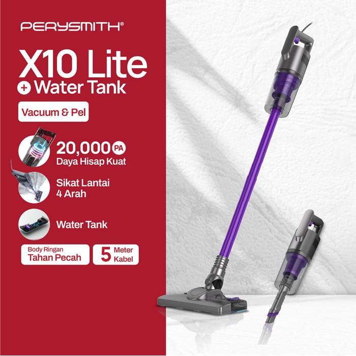 Perysmith X10 Lite Handheld Vacuum Cleaner Portable Home Penyedot Debu Perysmith Vakum Cleaner
