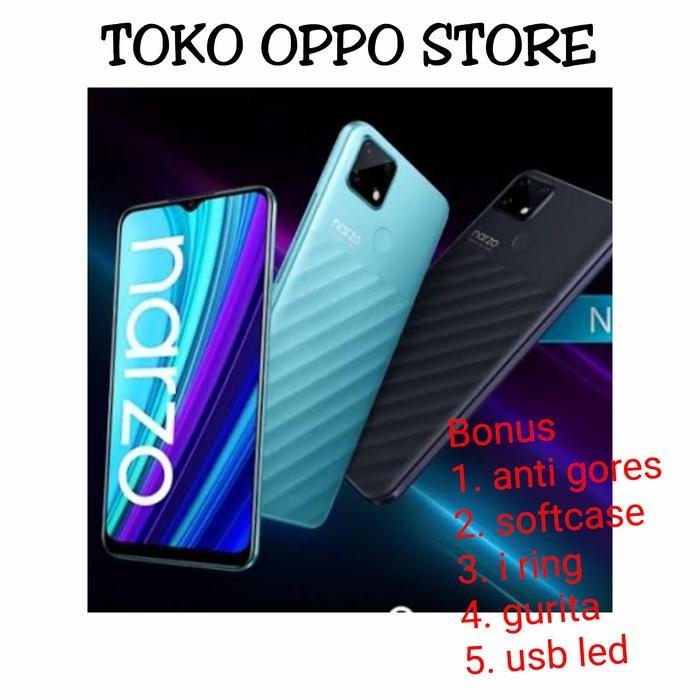 Realme Narzo 30A 4/64GB Garansi Resmi Realme indonesia