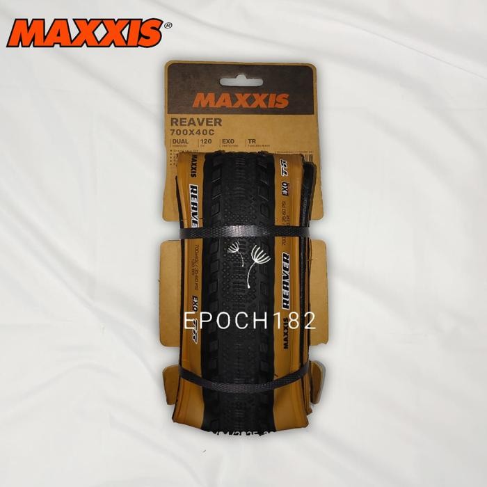 Ban Luar Sepeda Maxxis Reaver 700 x 40C & 700 x 45C Skinwall EXO TR Kevlar