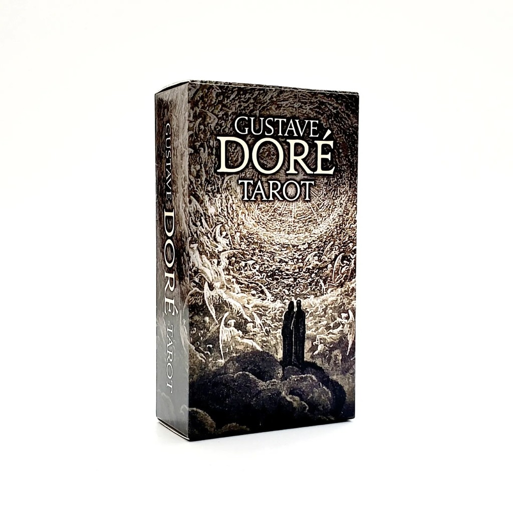 

78pcs Gustave Dore Tarot Card Family Party Entertainment Board Games Witch Divination Game Oracle