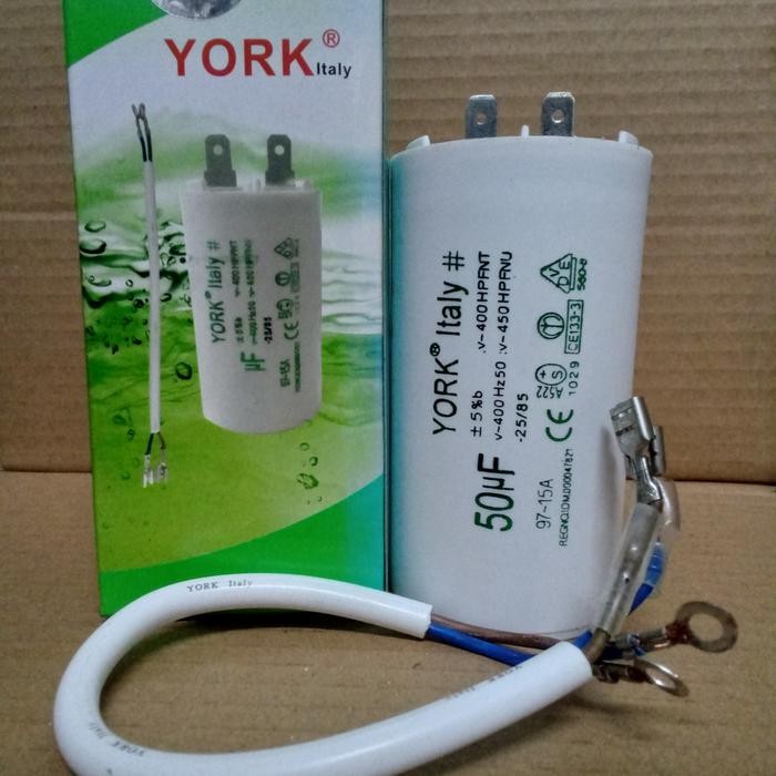 KAPASITOR - 50UF - 450V - CAPASITOR - YORK - KAPASITOR YORK 50UF