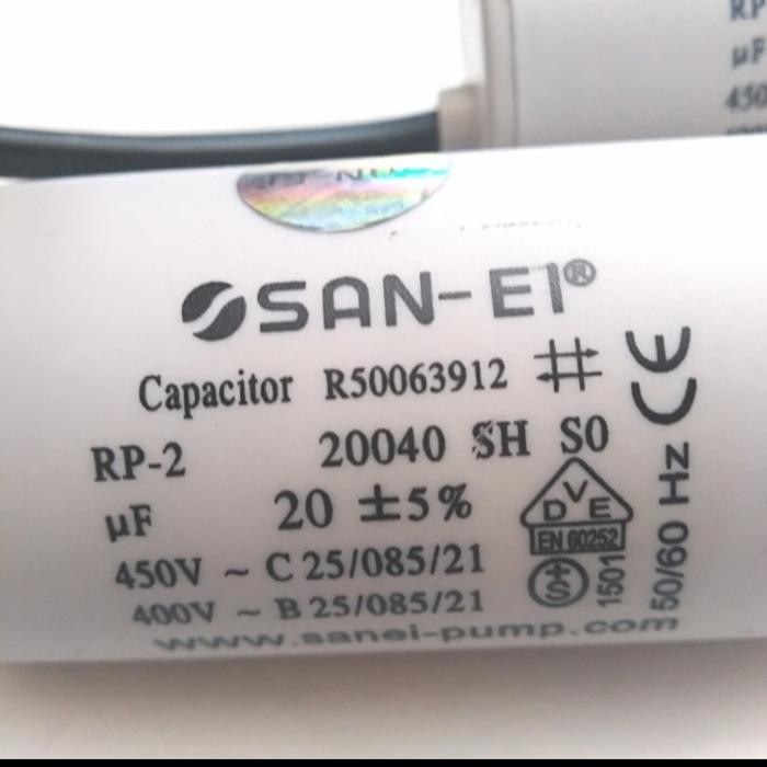 KAPASITOR 20UF 450V CONDENSOR CAPASITOR DINAMO