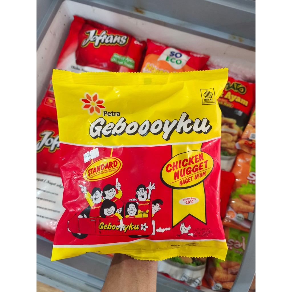 

PETRA GEBOOOYKU CHICKEN NUGGET 500G