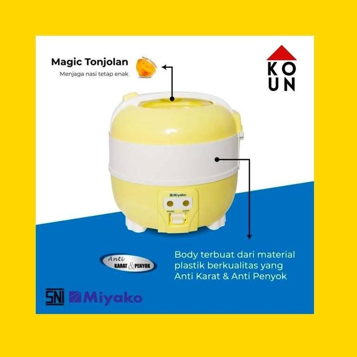 (Allthebest) Rice Cooker Miyako MCM610 / Magic Com MCM 610 / MCM-610
