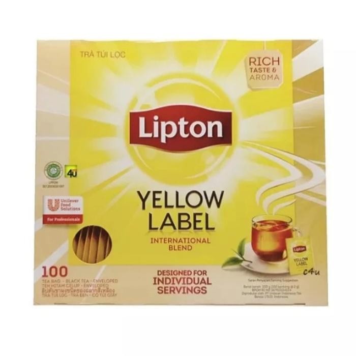 

Lipton Yellow Label Tea 100 Bags Teh Termurah