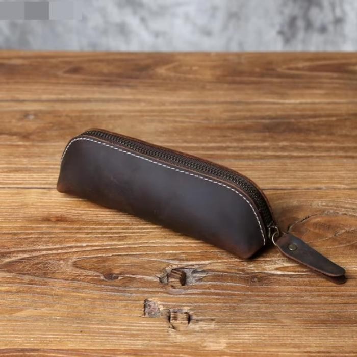 

NYBEBY26 TEMPAT PENSIL RETRO KULIT ASLI - TEMPAT PENYIMPANAN ALAT TULIS KOTAK KACAMATA KULIT ASLI