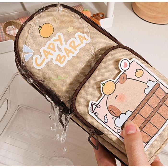 

NYBEBY26 COD 6 LAPIS TEMPAT PENSIL KARTUN MOTIF CAPYBARA KUROMI MELODY PANDA PENSIL CASE TEMPAT