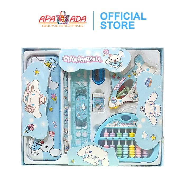 

NYBEBY26 APAZADA - PAKET ALAT TULIS SET 7 IN 1 KARAKTER SANRIO / STATIONERY SET UNTUK HADIAH ANAK