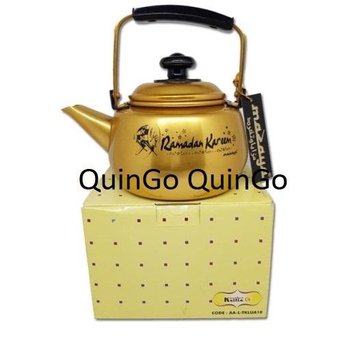 

Teko Arab Mazaya Kuning Kettle Air Zam Zam Arabia Pemanas Kopi Teh