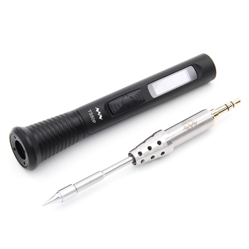 TS80P Mini Electric Soldering Iron Station Portable PU Organizer Bag