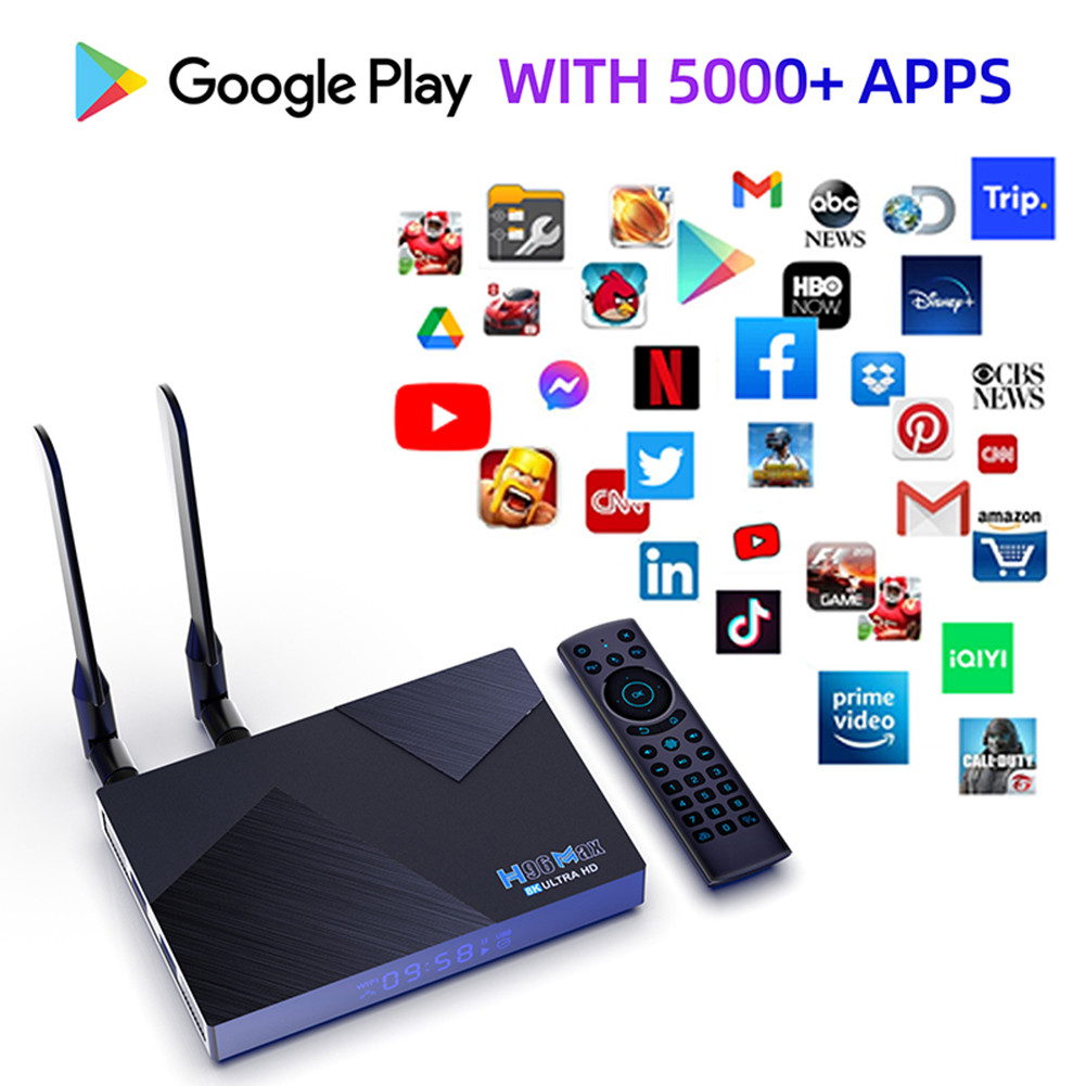 Terlaris, H96 MAX V58 Android 12 TV Box Rockchip RK3588 Octa Core 8GB