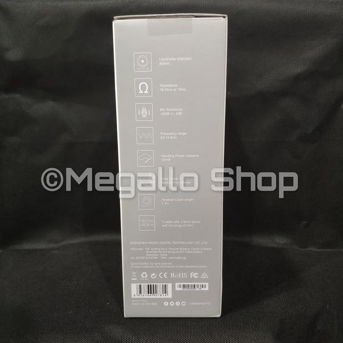 [Anker] Sades Snowwolf - Headset Gaming