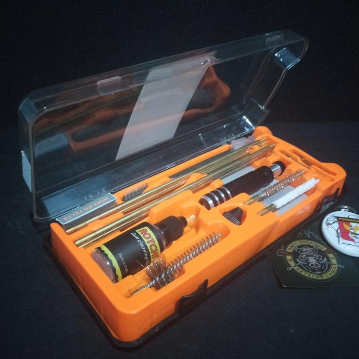 ROTCHI CLEANING KIT SET CAL .223 / SIKAT LARAS SATU SET CAL .22