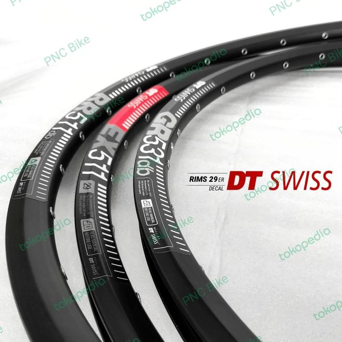 Rims 29 decal DT SWISS Rims MTB XC 29er made by alloy double wall