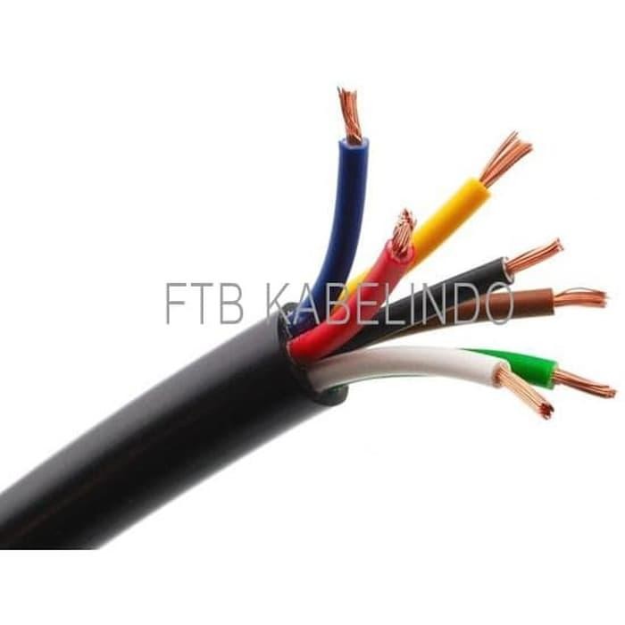 Kabel Nyyhy 7X2.5 Sqmm 750V ( Kontrol Kabel Seut Hitam Nyyhy 7X2,5 Nyyhy 7X2,5Mm Rvv 7X2.5Mm Grosir
