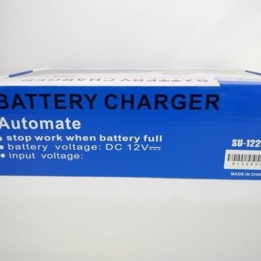(Allthebest) Charger aki Otomatis 20Ampere Cas Aki Mobil 20A Sunpro