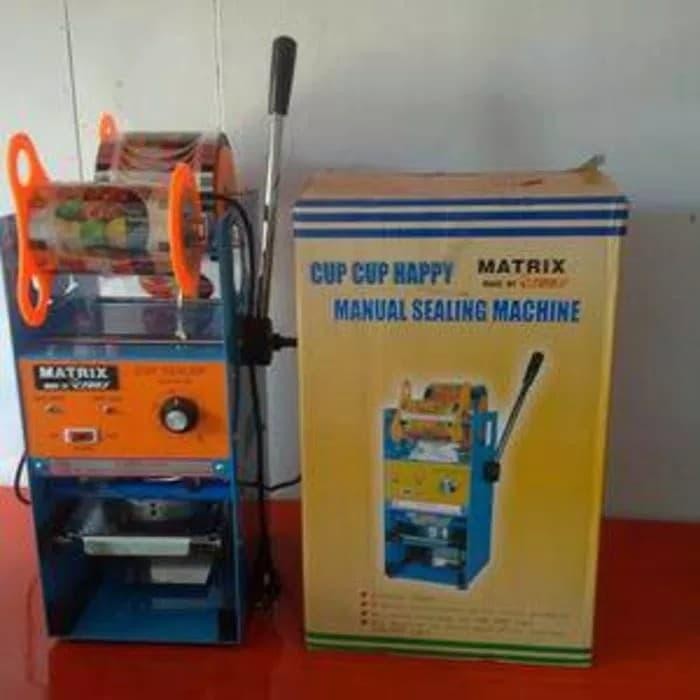 Paling Berkualitas Mesin Press Gelas Cup Sealer Jus Atau Aqua