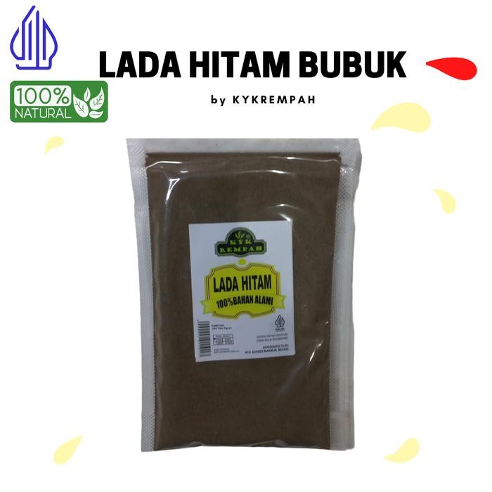 

Lada Hitam Bubuk [100 Gram] Spices Powder
