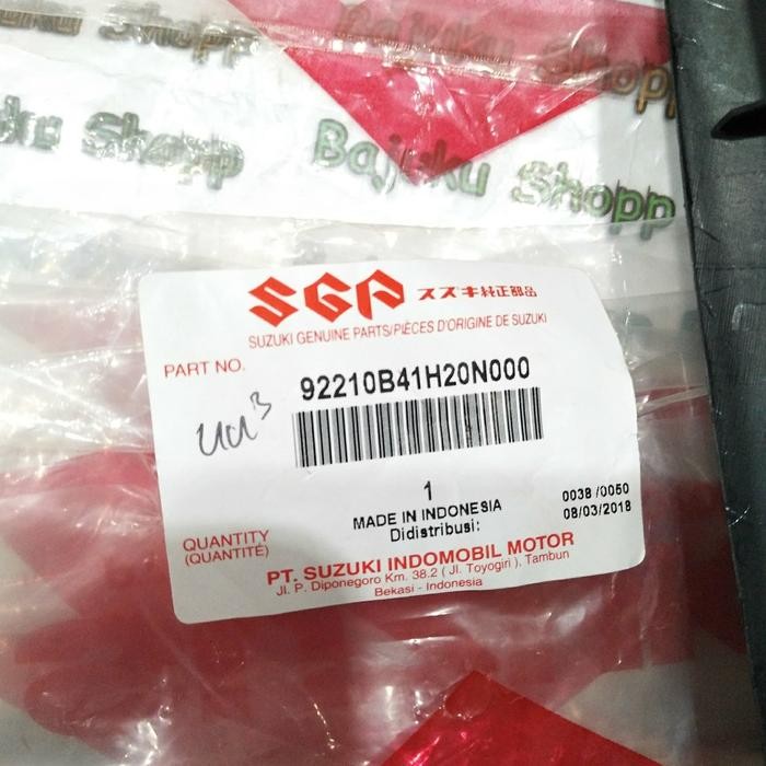 Box Bagasi Helmet Lower Box Suzuki Skydrive #Gratisongkir