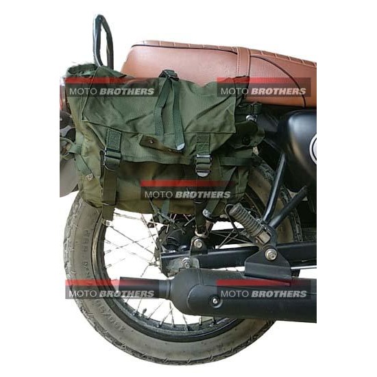 Side Bag / Tas Motor Kawasaki W175 W 175 Custom Universal #Gratisongkir