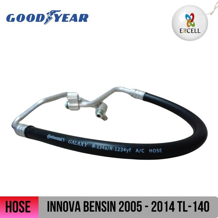 hose discharge selang pipa ac mobil ukuran 1/2 high pressure toyota kijang innova 2005 - 2014 bensin