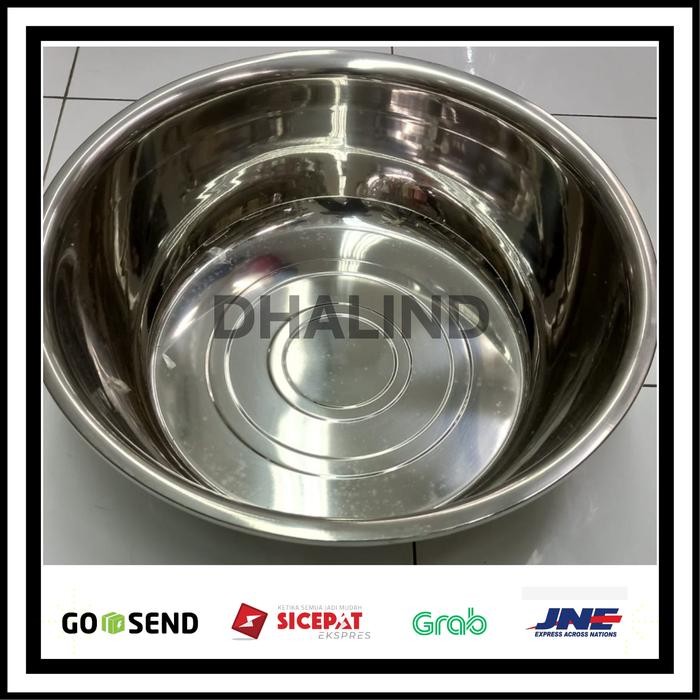 Mangkuk Stainless / Baskom Stainless Premium 70cm #SSHB-RRP/70 / HAKAI