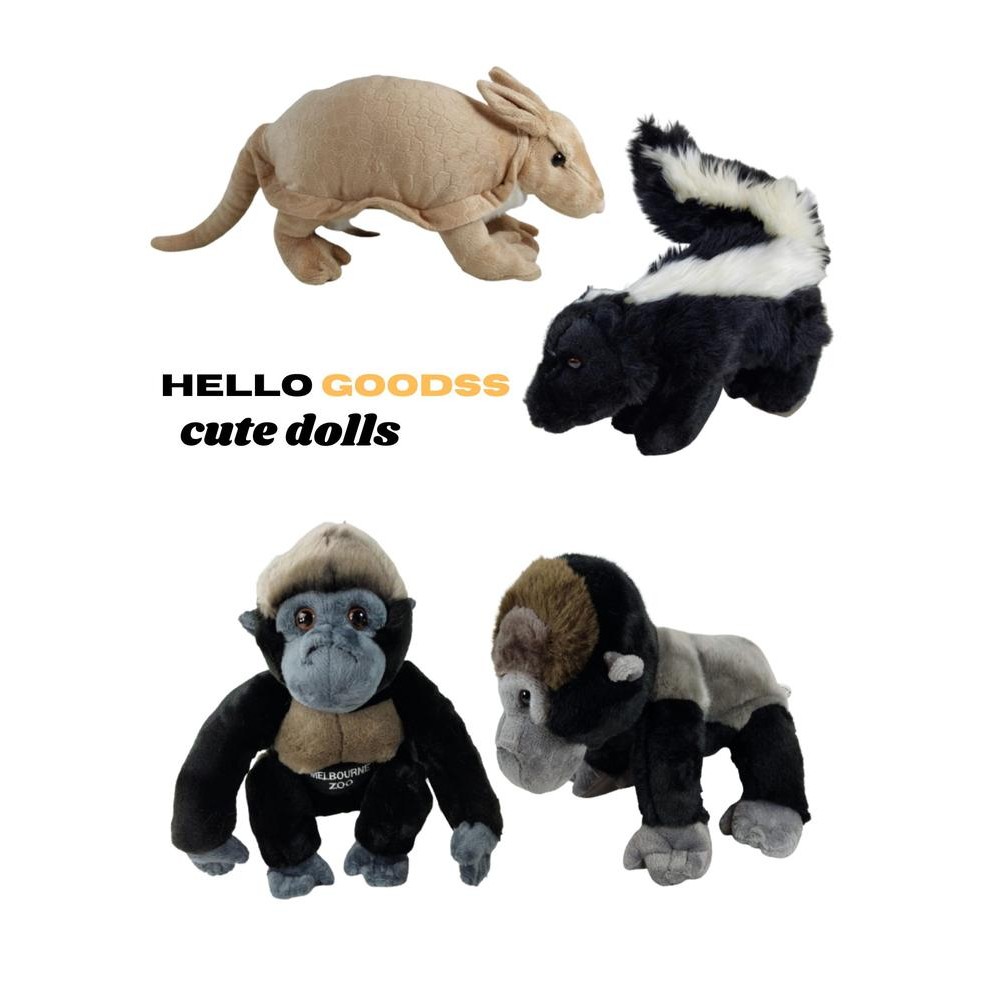 Boneka Binatang Gorila Kingkong Sigung Armadilo - Ukuran M