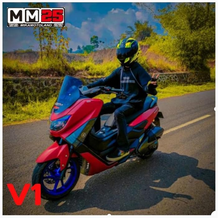 (Allthebest) WINDSHIELD VISOR TDR NMAX, NMAX OLD NMAX NEW, MODEL TDR V1 DAN V2.