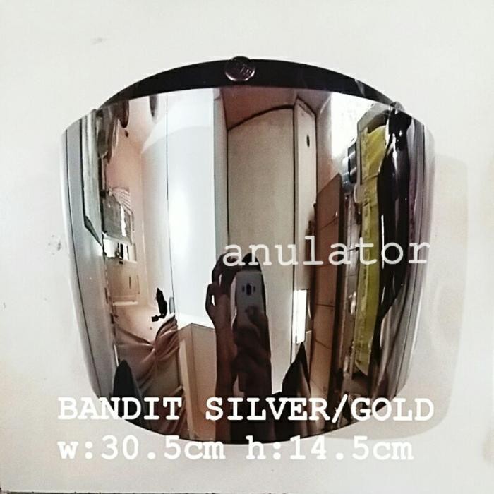 (Allthebest) Kaca flat datar visor mika helm bogo cocok untuk helmet carglos mvstar