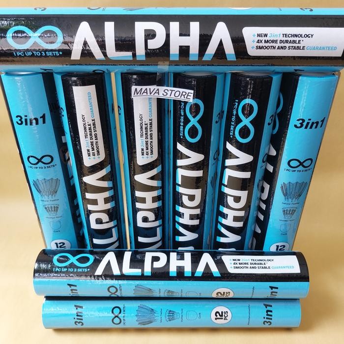 Promo Alpha / Alpha Shuttlecock 3In1 / Badminton Terlaris
