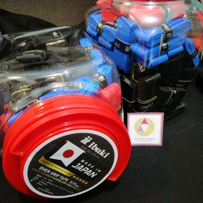 Promo Grip Karet Raket Badminton Tenis Ibuki Japan Berkualitas