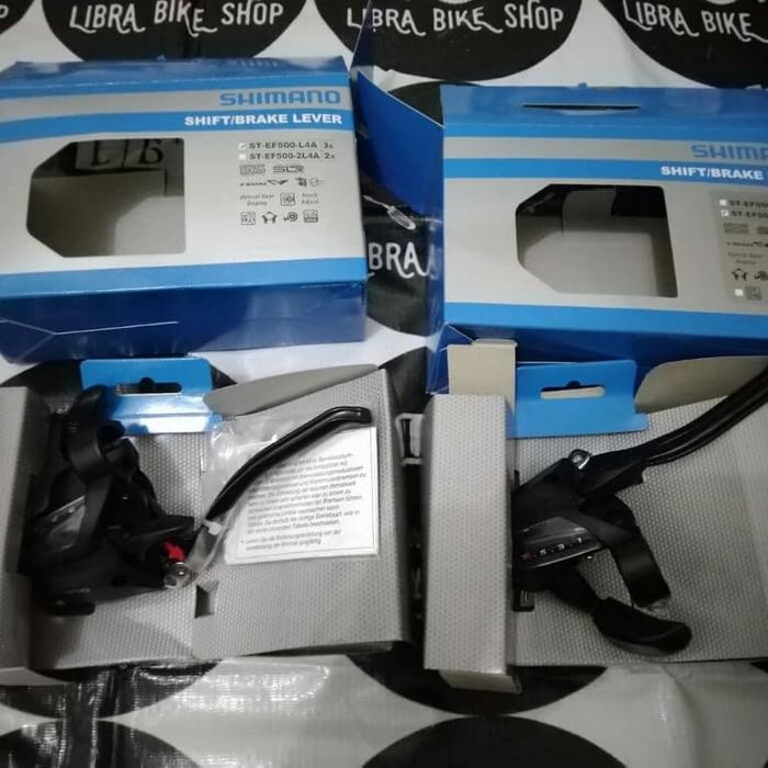 Terbaik Shifter Shimano Ef-500 3 X 7 Speed L Shifter 7 Speed Shimano Ef-500