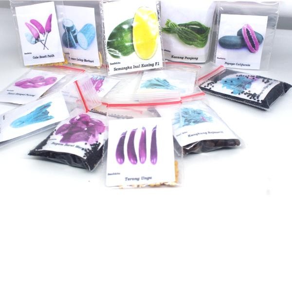 JTTOP" PAKET HEMAT BENIH/BIBIT ECERAN (SAYURAN DAN BUAH)